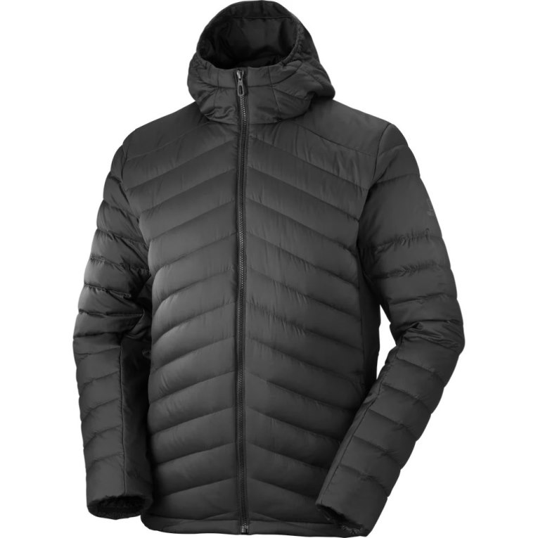 Black Salomon Essential Xwarm Down Men's Insulated Jackets | PH 17249K